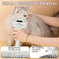 4 in 1 Cat Steam Brush, Self Cleaning Steamy Pet Brush, Anti Static Pet Spray Hair Removal Comb for Removes Loose Hair and Reduces Shedding