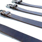 Jeereal Genuine Leather Stirrup Straps (4 Pack) with Metal Buckle Adjustable Length