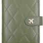 Melsbrinna Rfid Passport Holder for Travel women/Men, Cute Passport Wallet Rfid Blocking Card Slots, Rfid Passport Cover/CaseTravel Wallet, Passport Book Holder (1, LG GREEN)