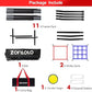6 x 6 FT Baseball Net with 3 Diffferent Targets, Portable Practice Net for Batting，Hitting，Pitching and Throwing,Compact Package with Small Carrying Bag，Great for Kids