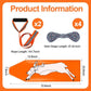 2 Pcs Deer Drag Sleds Deer Sled Game Hauler with 2 Pcs Heavy Duty Drag Strap for Duck Hunting Ice Fishing Accessories Rope Pulling Harness for Hunting Gift