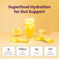 Blume New SuperBelly Gut Health and On-The-Go Hydration Packets, Sugar-Free, with Prebiotics, Probiotics, Apple Cider Vinegar, Vitamin C, and Electrolytes, Lemon Ginger, 15 Sticks