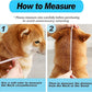 Supet Adjustable Dog Cone Collar for Licking Prevention - Elizabethan Collar for Medium, Small, Large Dogs - Comfortable Pet Recovery After Surgery - Plastic Head Neck Cone of Shame