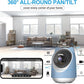 Security Camera Indoor,Wi-Fi &Two-Way Audio,Indoor Camera for Home,Baby/Dog/Cat/Pet Camera with Phone app,Night Vision,Motion Tracking, Compatible with Alexa (Blue)