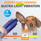 Dog Nail Grinder Upgraded - Professional 3-Speed Super Quiet and Low Vibration Electric Pet Nail Grinder with 4 LED Lights - Painless Paws Grooming & Smoothing for Small to Large Dogs (Blue)