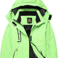 Keevoom Girl's Ski Jacket Winter Warm Thick Snow Coat Windproof Kids Outdoor Hooded Jackets