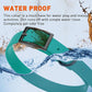Dogline Biothane Waterproof Dog Collar Strong Coated Nylon Webbing with Black Hardware Odor- Proof for Easy Care Easy to Clean High Performance Fits Small Medium or Large Dogs, Blue Aqua