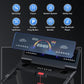 WELLFIT Auto Incline Treadmill, 10% Incline Heavyduty Treadmill with Pulse Sensor, 4.5HP, 10 MPH, 500 lbs Capacity, 20'' x 55'' Running Area Treadmills with Bluetooth Player & LED Display