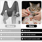 27.6" Cat Grooming Wrap, Self Adhesive Cat Wrap for Cutting Nails, Anti-Escape Calming Cat Swaddle Wrap for Medicine Ear Cleaning, Cow Anti-Scratch Cats Burrito Restraint Blanket, Practical Pet Tool