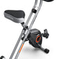 YOSUDA Folding Exercise Bike - Foldable Stationary Bike for Home Gym Workout
