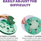 Outward Hound by Nina Ottosson Dog Worker Treat Puzzle Enrichment Toy, Level 3 Advanced, Green