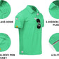 V VALANCH Mens Polo Shirts Short Sleeve Moisture Wicking Golf Polo Athletic Collared Shirt Tennis T-Shirt Tops