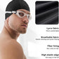 Swim Cap for Men Women Adult, High Stretch Fabric Swim Cap, Swimming Caps Non-Waterproof