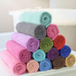 JML Microfiber Towels, Bath Towel Sets (6 Pack, 27" x 55") - Extra Absorbent, Fast Drying, Multipurpose for Bath, Swimming, Fitness, Sports, Yoga, Blue/Brown/Purple