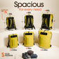 Earth Pak Waterproof Backpack - Heavy Duty Hiking Backpack - Roll-Top Closure Bag - Cushioned Dry Bag Waterproof Phone Case