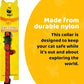 BirdsBeSafe® Break Away Cat Collar with Bell, Reflective Thread for Night Visibility, Comfortable Elastic Stretch Cat Collar to Protect Cat from Getting Stuck in The Garden.