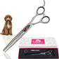 Kenchii Love Dog Grooming Scissors, 17 Tooth Thinning Shears, Dog Scissors for Grooming, Professional Pet Grooming Scissors, Heavy Duty, Durable and Sharp