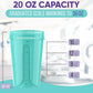 '-2 Pack- 20 oz Protein Shaker Bottles for Protein Mixes - 2x Wire Whisk | Leak Proof Shaker Cups for Protein Shakes and Pre Workout | Protein Shaker Bottle Pack