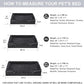 WNPETHOME Dog Beds for Large Sized Dogs, Washable Orthopedic Dog Couch Sofa Bed with Waterproof Lining & Non-Skid Bottom for Pet Sleeping