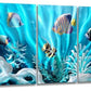 SYGALLERIER Fish Metal Wall Art Hand Crafted Large 3D Sea Life Pictures Modern Abstract Coastal Aluminum Artwork Contemporary Sculpture for Living Room Bedroom Dinning Decor
