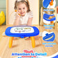 Toddlers Toys Ages 1-3, Magnetic Drawing Board, Doodle Board Pad Learning and Educational Toys for 18 Months Baby,1-3 Yr Kids Birthday Gifts - Dark Blue
