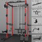 Eonfit E2 Power Cage，1500LB Squat Rack with Cable Crossover System.Multi-Function Power Rack for Home Gum.All-in-One Squat Rack with More Training Attachments