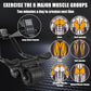 Uota Elbow Support Automatic Rebound Abdominal Wheel，Ab Roller for Abdominal Exercise Machine，Abs Workout Equipment，Dolly Core Strengthening Trainer Fitness Belly Training