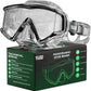 Pano 3 Scuba Diving Mask, Tempered Glass Snorkel Mask Three-Window Scuba Mask No-Leak Dive Mask Silicone Skirt Diving Mask for Snorkeling and Scuba Use
