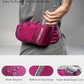 WATERFLY Fanny Pack Waist Bag: Hiking Water Bottle Holder with Strap Waist Pack for Women Men Hydration Hip Packs for Running Walking Traveling-Rose Red