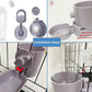 kathson 2Pcs Rabbit Water Bottle 17 OZ Bunny Hanging Water Fountain Automatic Guinea Pig Water Dispenser No Leak Drinking Feeder for Bunny Chinchilla Hamsters Cat Dog Small Animals(Grey)