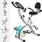 Foldable Exercise Bike Stationary Bikes for Home, 5 IN 1 Indoor Workout Bike, Cycling Bike with 16-Level Quiet Magnetic Resistance, 6.6 LBS Flywheel and 300LBS Capacity, 2025 Designed 817 X-bike