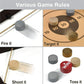 Big Shooz n TOZZ : Wooden Multi Tabletop Indoor Portable Board Games for Kids and Family