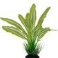 Silk Aquarium Plants for Betta Fish Tank, 2 Pcs 8 Inch Small Silk Aquarium Plant Aquatic Water Grass Decoration，Green-Yellow
