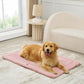 MADE 4 PETS Dog Crate Pad Bed for Large Dogs, Washable & Reversible, Anti-Slip Kennel Mat for Cozy Sleeping, Soft Fluffy Dog Bed for Indoor & Outdoor Use, 41"x29", Pink