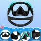 W WSTOO Kids Swim Goggles with Nose Cover,Snorkel Diving Swimming Mask for Youth 5-15,HD 3-Window Wide Vision Anti-Shattered Lens Anti-Fog&Leak