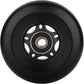 AOWESM Inline Skate Wheels 80mm 76mm 72mm 85a Outdoor Indoor Black Blue Red Roller Hockey Blades Replacement Wheels w/Bearings ABEC-9 and Floating Spacers (8-Pack)