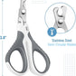 Mr. Pen Cat Nail Trimmer - White & Gray, Cat & Dog Nail Clipper, Kitten & Small Dog Claw Trimmer