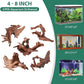 WDEFUN Natural Driftwood for Aquarium Decor, 5-Piece 5''-8'' Large Driftwood for Decorations on Fish Tank, Reptiles Bearded Dragon Accessories or Air Plants