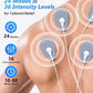 TENS Unit Muscle Stimulator for Pain Relief Therapy–Dual Channel 24 Modes TENS Machine&EMS Muscle Stimulator,Upgraded Large Screen Portable Muscle Stimulator for Back,Shoulder,& Neck Pain with 10 Pads