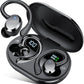 Wireless Earbuds, 2025 New Bluetooth 5.4 Headphones Sport Earphones with 68Hrs Playtime LED Display ENC Noise Cancelling Mic, IPX7 Waterproof Over Ear Ear Buds with Hook for Sports/Running