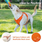 No Pull Dog Harness, Puppy Vest with Front Clip for Small Medium Large Sized Dog(Orange,XL)