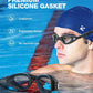 ZIONOR G1 Lite Swim Goggles with Swim Cap Comfortable Anti-fog Swimming Goggles Cap Set for Adult Men Women