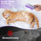 Steam Brush for Cat & Dog – 3-in-1 Spritz Pet Spray Hair Removal Comb for Grooming & Shedding Steam – Water Brush for Long & Short Haired Pets– Includes Two Bottles Waterless Shampoo