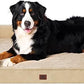 EHEYCIGA Orthopedic XL Dog Beds, Waterproof Memory Foam Dog Bed for Extra Large Dogs, Non-Slip Bottom and Egg-Crate Foam Big Pet Couch Bed with Washable Removable Cover, Graige
