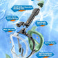QingSong Full Face Snorkel Mask for Adults, Snorkeling Gear with Camera Mount, 180 Degree Panoramic View Snorkel Set Anti-Fog Anti-Leak