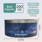 Coldest Dog Bowl - Anti Rust Metal, Non Slip, 3 Layers Insulated Stainless Steel Dog Bowls - Spill Proof & Heavy Duty - Water Bowl for Dogs, Cats & Pets, Dish Washer Safe (200 oz, Into The Beyond)