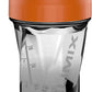 HELIMIX 1.5 Vortex Blender Shaker Bottle Holds Upto 20oz | No Blending Ball or Whisk | USA Made | Portable Pre Workout Whey Protein Drink Shaker Cup | Mixes Cocktails Smoothies Shakes | Top Rack Safe