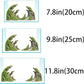Novelsite Fish Tank Accessories, Aquarium Decorations, Scenery, Rock Ornaments - Create Aquatic Beauty with Premium Aquarium Decorations,8.5" W x 4.5" H x 3.2" D
