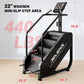 Stair Stepper Machine with LED Screen 440 LBS, Commercial Grade Stair Climber Exercise Machine for Home with 15 Resistance Levels for Cardio, 24-164 Steps/Minute