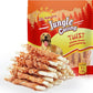 Jungle Calling Dog Treats, Chicken Wrapped Rawhide Sticks for Dogs, Delicious and Nutritious Training Reward Treats and Dog Chews Snacks, 6 oz
